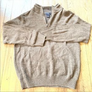 Men’s Large Dockers Quarter Zip Sweater